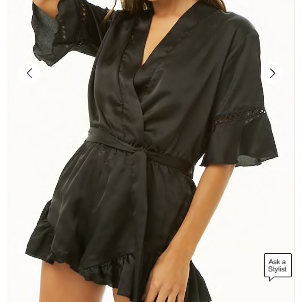 NEW Silk Romper - Picture 5 of 5
